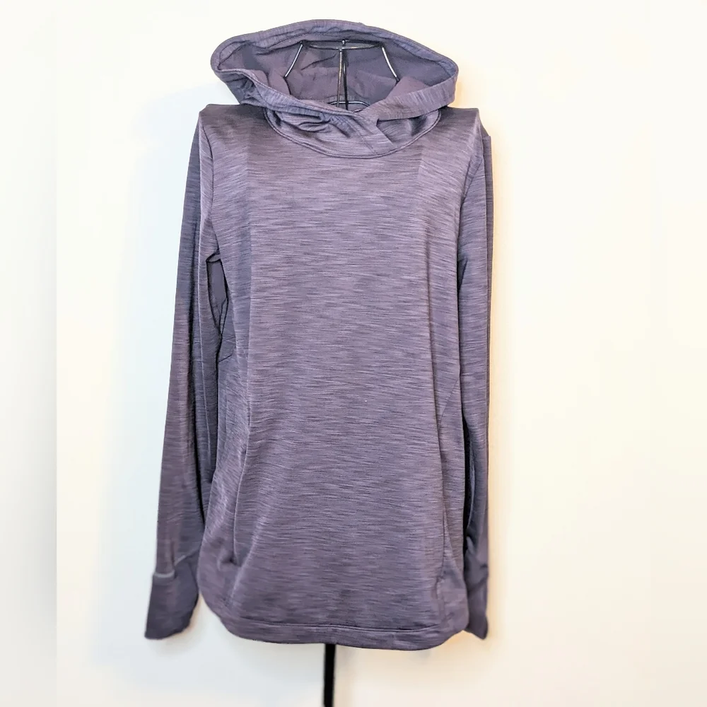 Athleta Bootcamp Hooded Sweatshirt Regal Plum Size M - Picture 1 of 9
